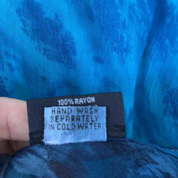 Shiva fashions Multi tie dye color midi sleeveless boho asymmetric dress - Picture 8 of 8